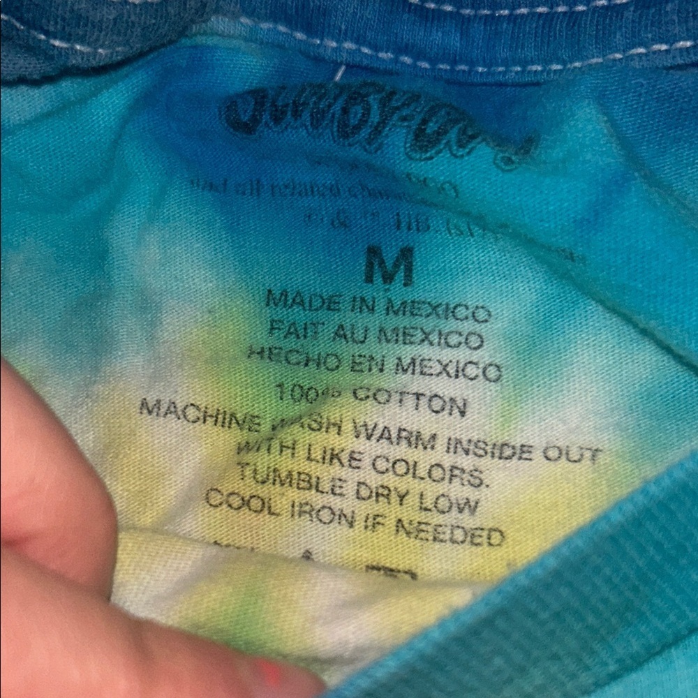 Scooby Doo Tie-Dye T-Shirt Tee Shirt Top mystery machine 100% cotton - Picture 3 of 3